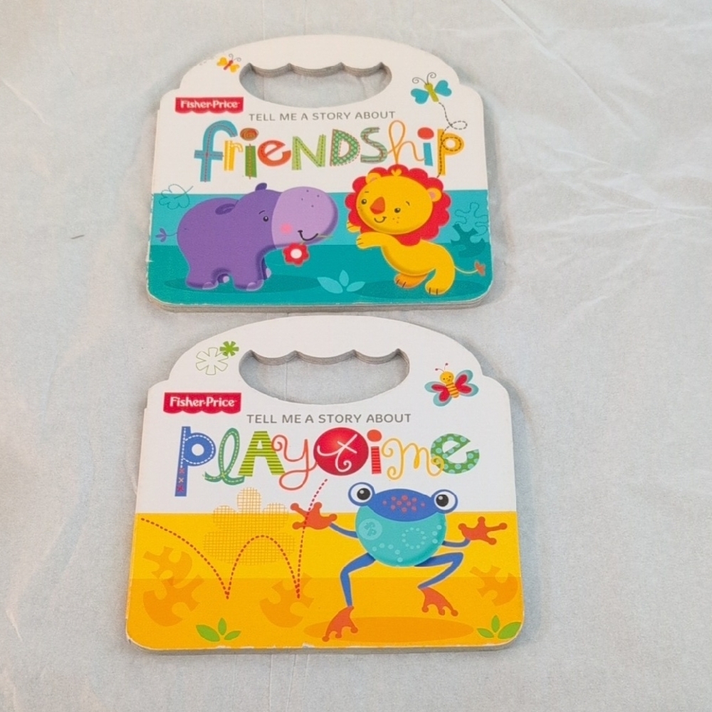 Fisher-Price Blue and Yellow Learning Books